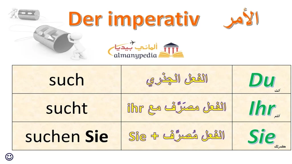 الأمر-مع-الأفعال-التي-تتغير-عند-التصريف-Verben-mit-Vokalwechsel