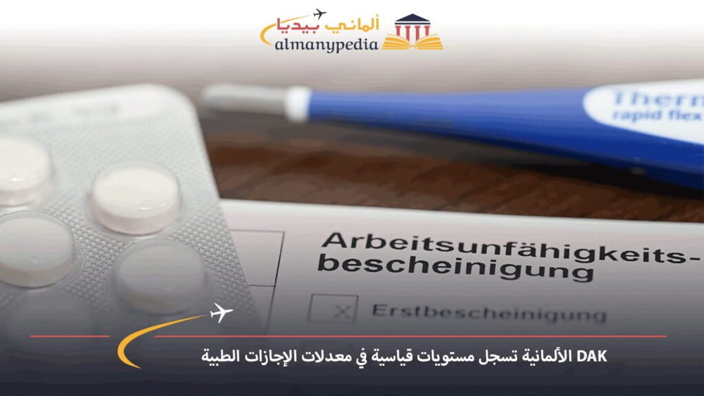 DAK-الألمانية-تسجل-مستويات-قياسية-في-معدلات-الإجازات-الطبية