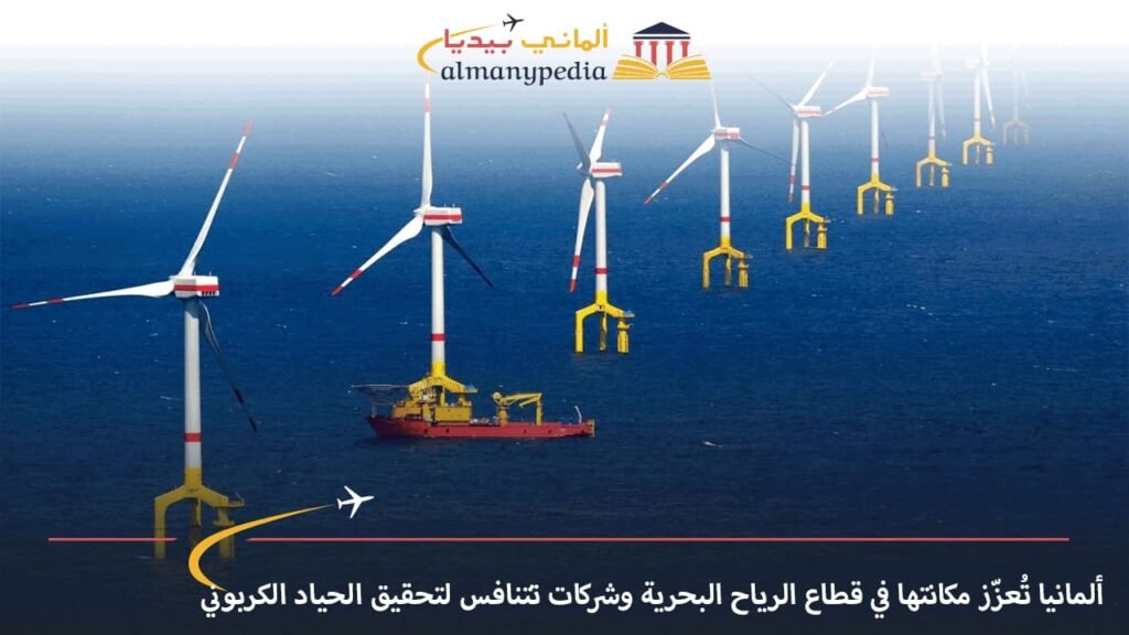ألمانيا-تُعزّز-مكانتها-في-قطاع-الرياح-البحرية-وشركات-تتنافس-لتحقيق-الحياد-الكربوني