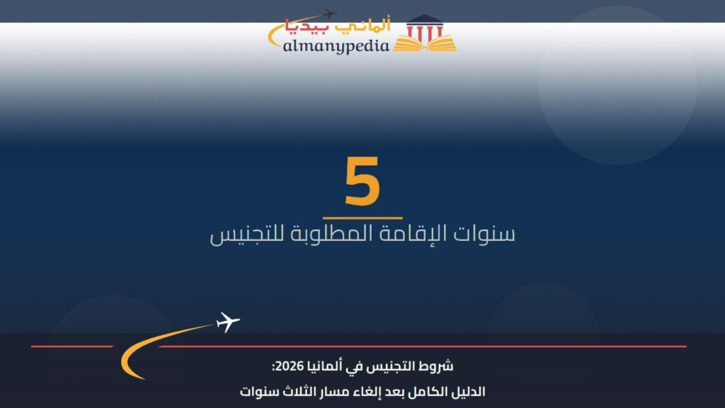 شروط التجنيس في ألمانيا 2026: الدليل الكامل بعد إلغاء مسار الثلاث سنوات
