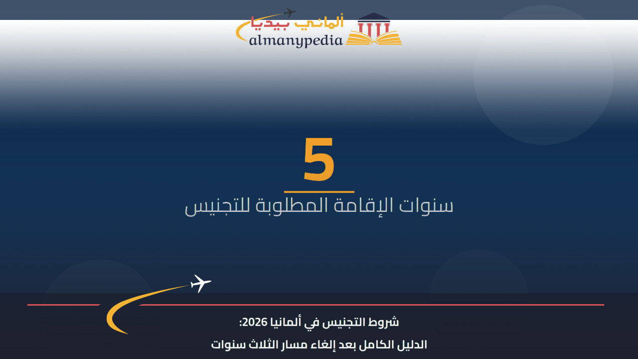 شروط التجنيس في ألمانيا 2026: الدليل الكامل بعد إلغاء مسار الثلاث سنوات