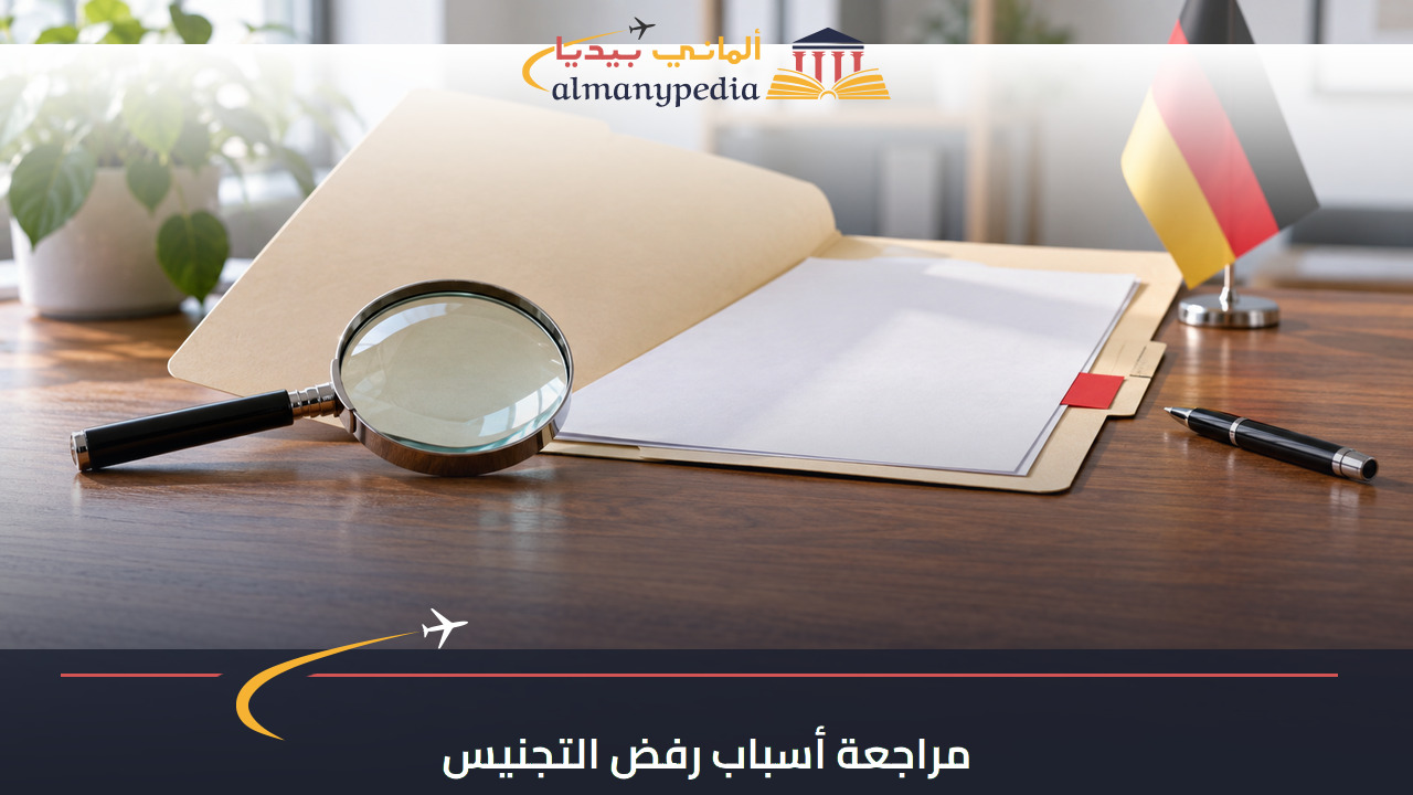 تصوير توضيحي لمراجعة ملف طلب باستخدام عدسة مكبرة